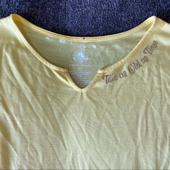 Disney Princess Belle Top. Authentic Beauty & the Beast Ball Gown Style Tunic - Picture 11 of 12